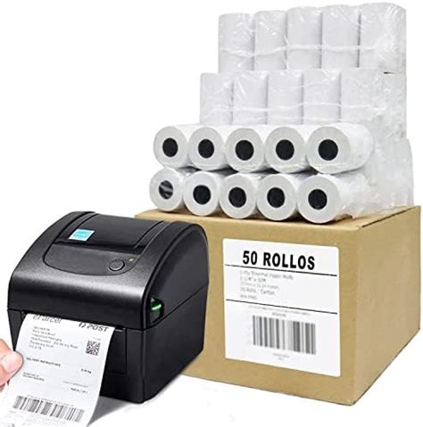 Rollos T Rmico X Mm Miniprinter Impresora Rollos Mm Para