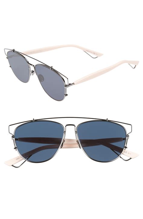 Dior Technologic 57mm Brow Bar Sunglasses Nordstrom Rack