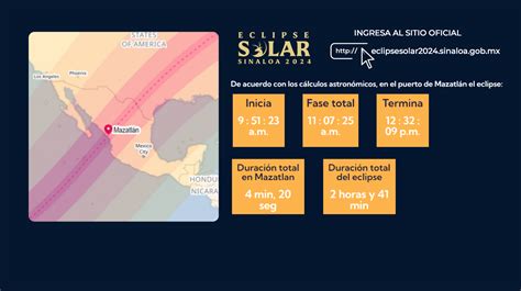 Con Micrositio Y Visita De Amlo Sinaloa Se Prepara Para El Eclipse Solar