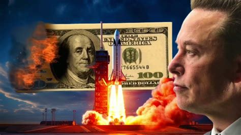 Elon Musk Burning Billions Of Dollars Spacex Rockets Starlink Youtube