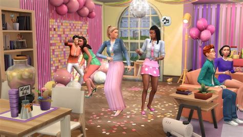 The Sims 4 Party Essentials And Urban Homage Kits Land On 18th April