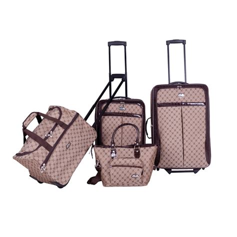 American Flyer Signature 4-Piece Luggage Set