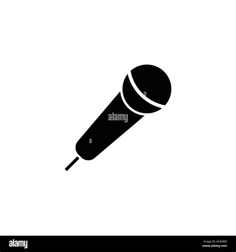 Microphone Vector Icon Eps 10 Stock Vector Image And Art Alamy