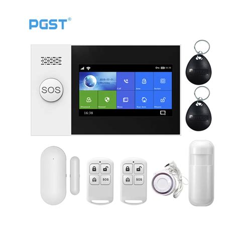 PGST PG 250 4G Tuya Wireless Home WIFI GSM Home Security Burglar Alarm