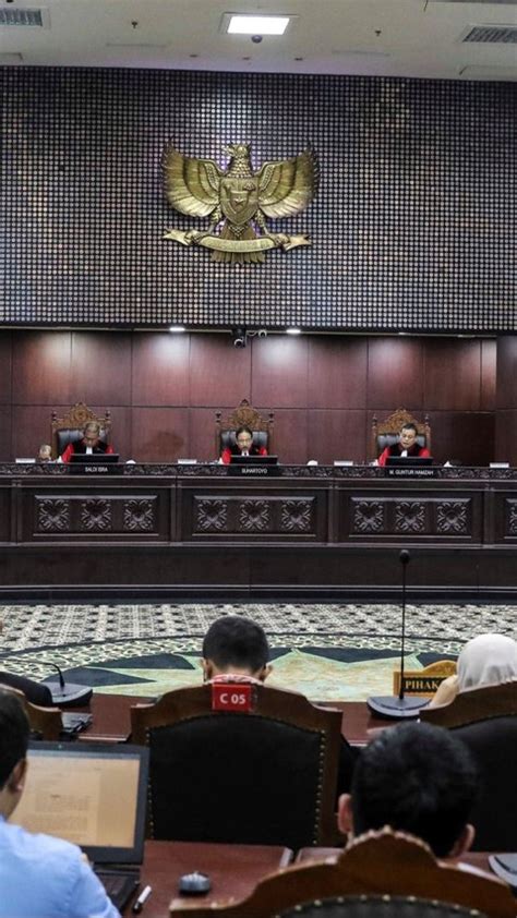 Pendaftaran Phpu Ditutup Total Sengketa Hasil Pemilu Diterima Mk