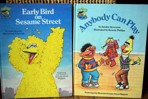 Collection Of Sesame Street Book Club Books11 Hardcover Etsy