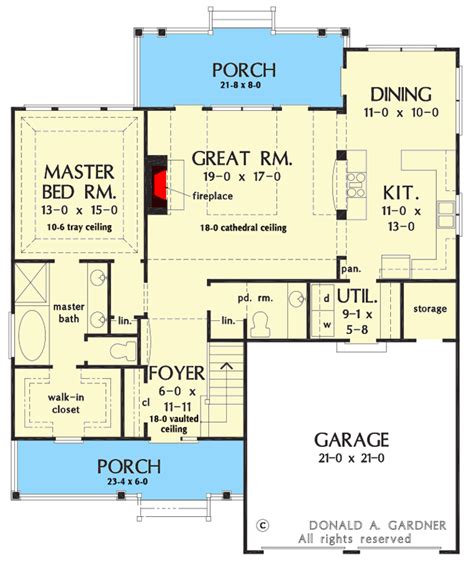 Cape House Plans With First Floor Master Floor Roma