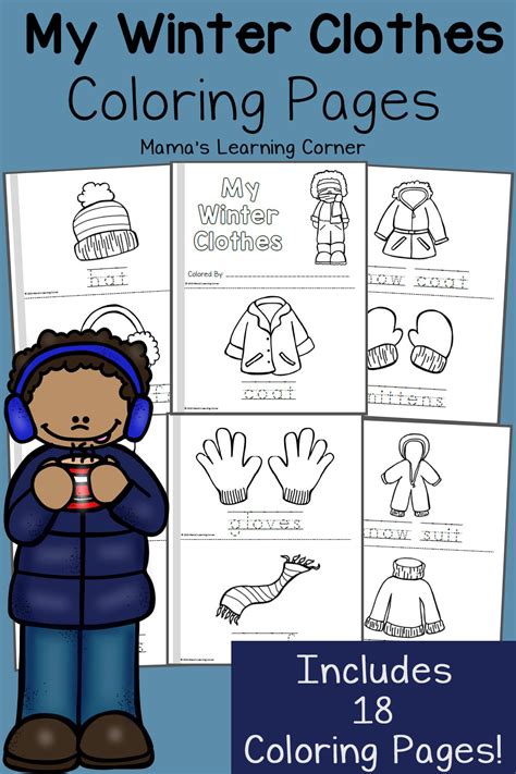 Clothing Coloring Pages For Preschoolers