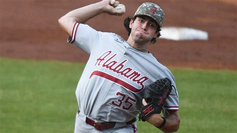 Alabama Baseball Announces Probable Starter For Game 1 Of Ncaa Tournament