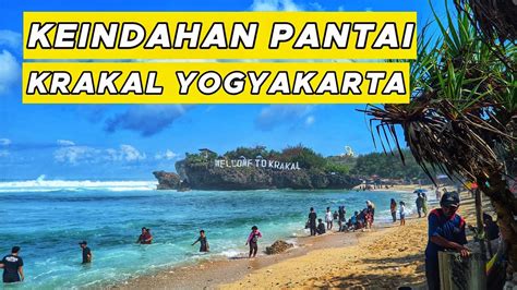 Eksplorasi Pantai Krakal Jogja Berpetualang Di Tepi Laut Dengan