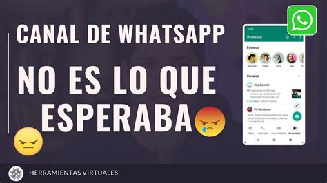 Como Crear Canal De Whatsapp No Me Convenci Del Todo Youtube