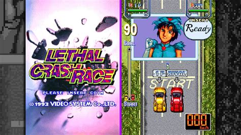 Lethal Crash Race Longplay Arcade QHD YouTube