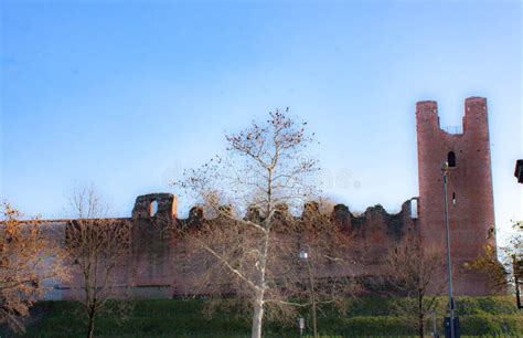 The Walls Of Castelfranco Veneto Were Built In The Middle Ages By The