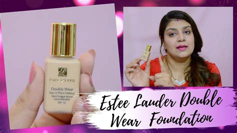 Estee Lauder Double Wear Foundation Review Demo Crazyaboutcolors Youtube