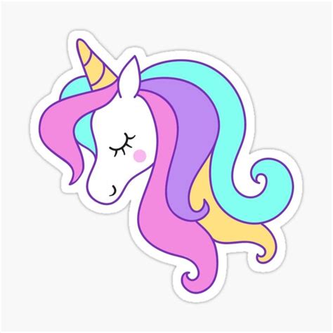 Unicorn Stickers Redbubble