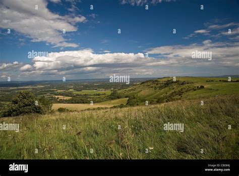 The South Downs At Ditchling Beacon East Sussex Uk Stock Photo Alamy