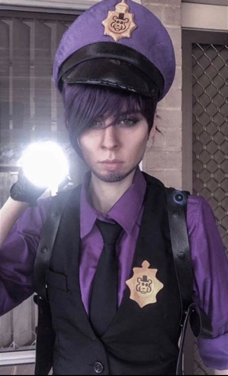 William Afton Cosplay Fnaf Purple Guy Outfit