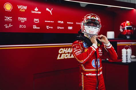 F Ferrari Leclerc Mai Cos Fiducioso Posso Andare Pi Veloce