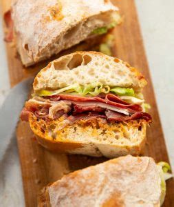 The ULTIMATE Ciabatta Sandwich Something About Sandwiches