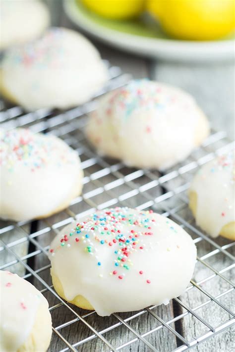 Italian Lemon Cookies Anginetti Recipe