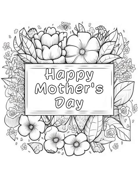 45 Hearty Mother S Day Coloring Pages Our Mindful Life