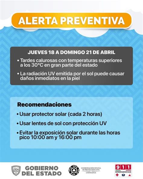 Noticias Codigo Emite Protecci N Civil Estatal Alerta Preventiva