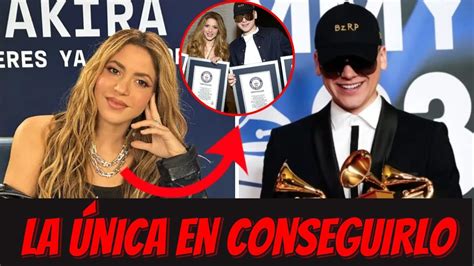 Shakira la Única Artista en la Historia con Este Récord Mundial