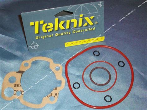 Pack Retenes Alto Motor Original TEKNIX Y Kit Aluminio 50cc En