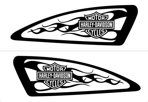 Harley Davidson Decals Harley Davidson Baggers Motor Harley Davidson