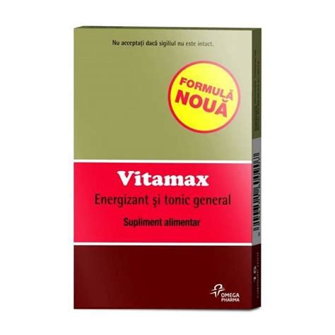 Vitamax—complex De Vitamine și Minerale