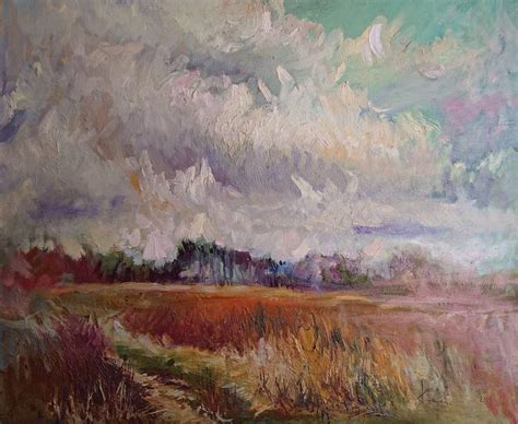 Road Painting by Mariya Klymenko | Saatchi Art