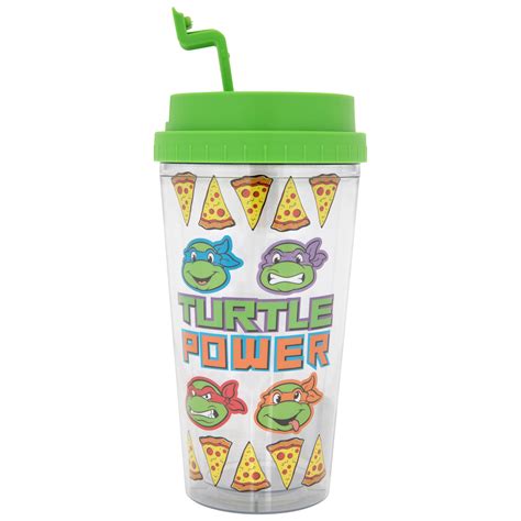 Teenage Mutant Ninja Turtles Pizza Power Oz Travel Tumbler