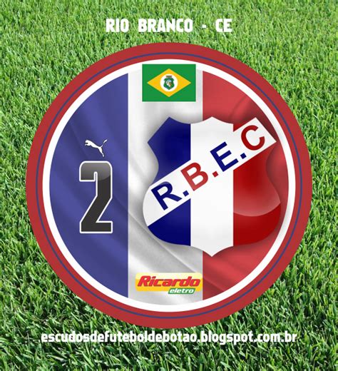 Escudos De Futebol De O Outro Da Capital O Time Do Rio Branco