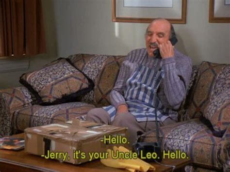 Uncle Leo Seinfeld Hello - jhayrshow