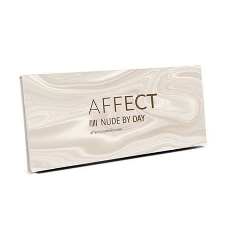 Akių šešėlių paletė Affect Nude By Day 10 x 2 2 5 g kaina pigu lt