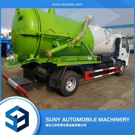 Suzu Ftr 10000 Liter Sewage Suction Truck Japan Vacuum Truck Japanese