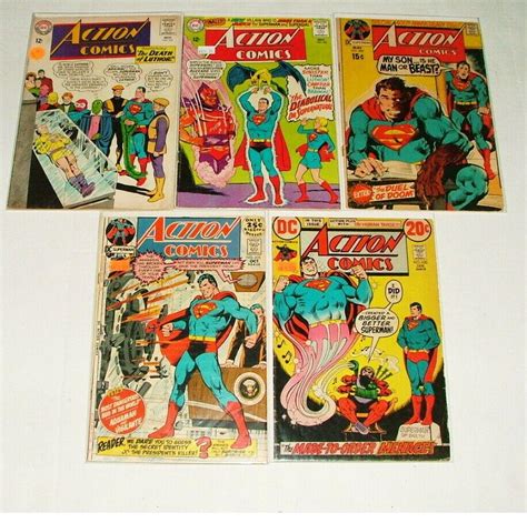 S Dc Superman Action Comic Comic Book Collection F