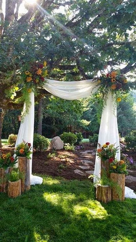 70 Beautiful Outdoor Spring Wedding Ideas 59 Wedding Arbor Decorations Outdoor Wedding