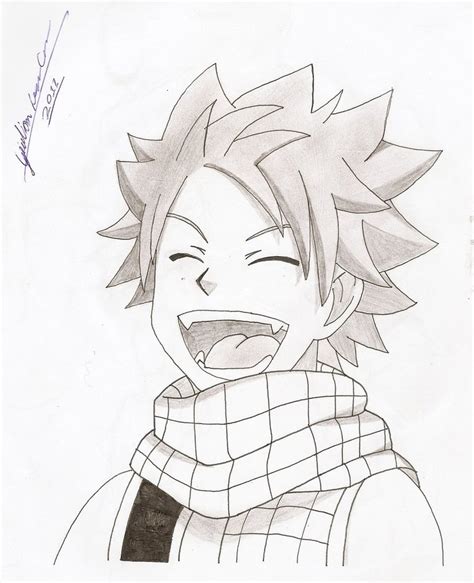 Natsu Drawing At Getdrawings Free Download