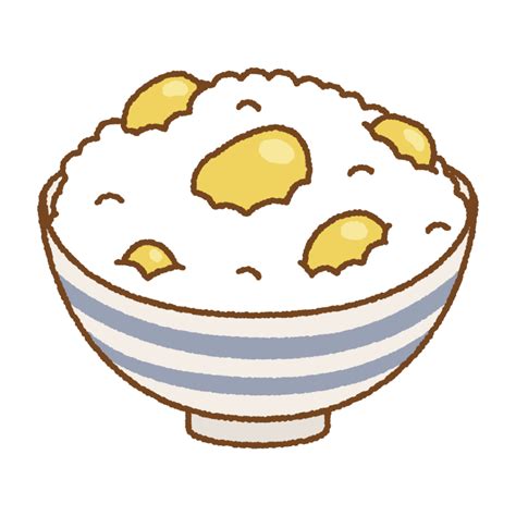 栗ご飯のイラスト 商用okの無料イラスト素材サイト ツカッテ