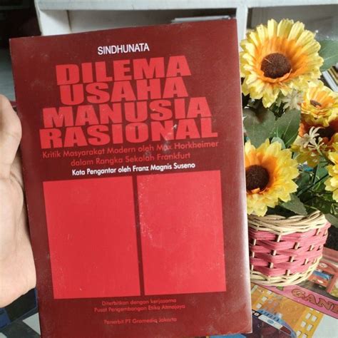 Jual Ready Buku Dilema Usaha Manusia Rasional Sindhunata Shopee