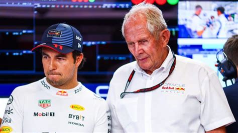 F Rmula Helmut Marko Sobre Renovaci N De Checo P Rez Ya No Piensa