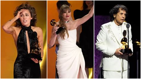 Grammy Awards 2024 Taylor Swift And Miley Cyrus Win Big India Shines