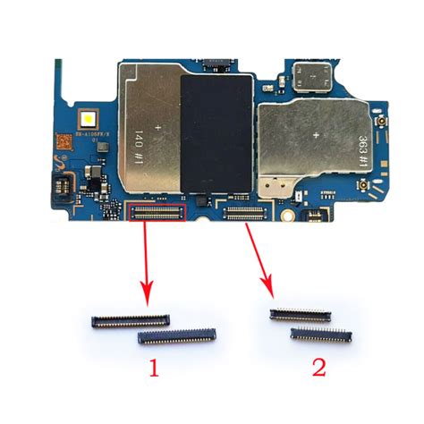 หน้าจอแสดงผล Lcd คอนเนคเตอร์ Fpc สำหรับ Samsung A10 A105 A105f ที่ชาร์จ