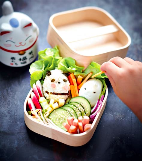 Recette enfant Bento rigolo pour un repas complet et équilibré