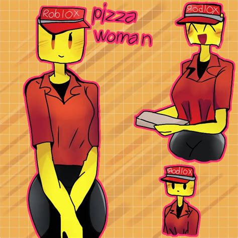 Roblox Pizza Woman By Junejfk On Deviantart