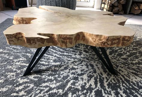 Pied de table basse en métal 100 Made in France piedtable fr