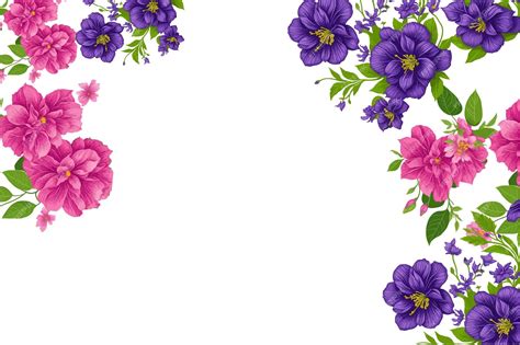 Premium Vector Beautiful Hand Drawing Flowers Background