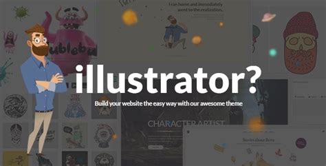 Illustrator v1.7 - Illustration & Artist Portfolio – NulleCode