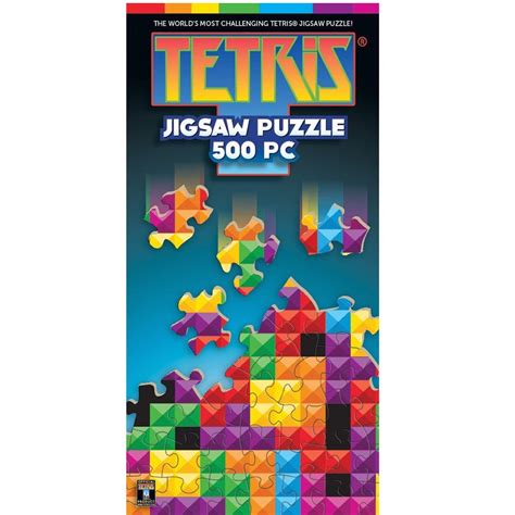 Tetris Brainteaser Jigsaw Puzzle, 500-Piece – Tetris Shop